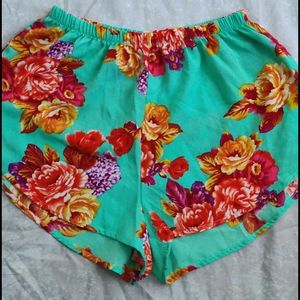Floral shorts